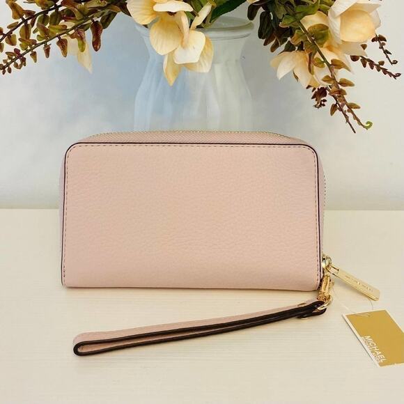 Michael Kors wallet phone case powder blush new - Picture 2 of 4